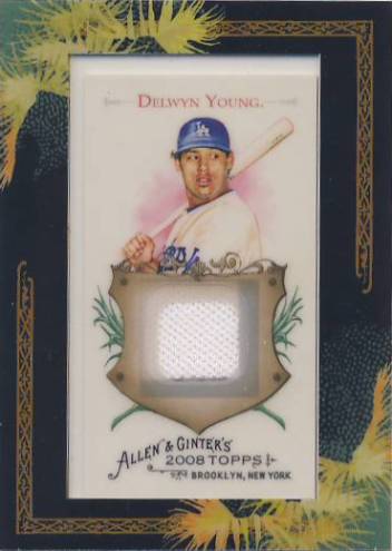 2008 Topps Allen and Ginter Relics #DRY Delwyn Young Jsy C