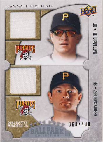 2009 Upper Deck Ballpark Collection #172 Nate McLouth/Freddy Sanchez/400