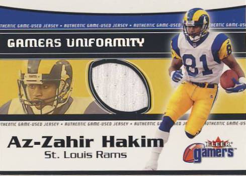 2000 Fleer Gamers Uniformity #16 Az-Zahir Hakim