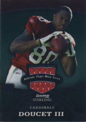 2008 Bowman Sterling Jerseys Green #172 Early Doucet
