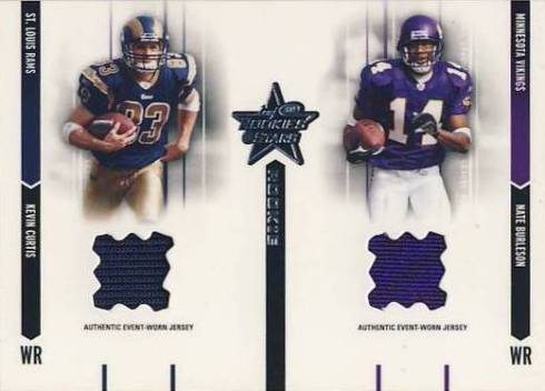 2003 Leaf Rookies and Stars #292 Nate Burleson/Kevin Curtis JSY