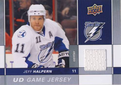 2009-10 Upper Deck Game Jerseys #GJJH Jeff Halpern