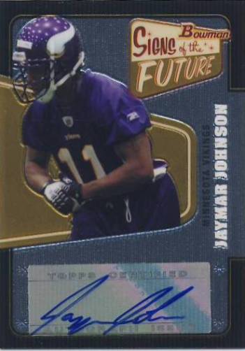 2008 Bowman Signs of the Future #SFJJ Jaymar Johnson D