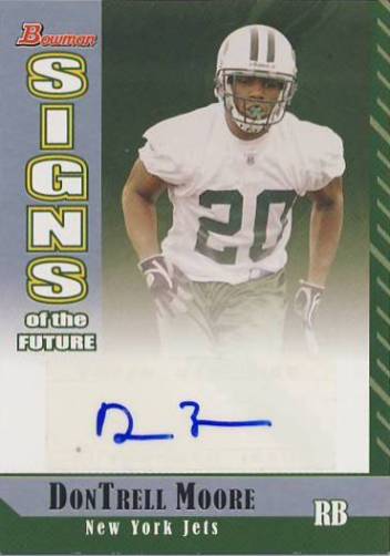 2006 Bowman Signs of the Future #SFDM DonTrell Moore F