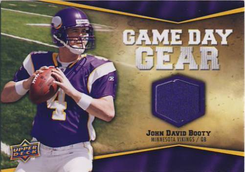 2009 Upper Deck Game Day Gear #BO John David Booty