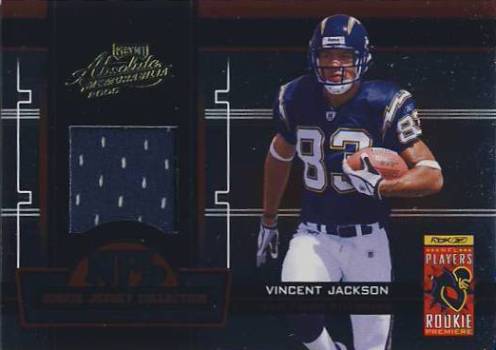 2005 Absolute Memorabilia Rookie Jerseys #8 Vincent Jackson