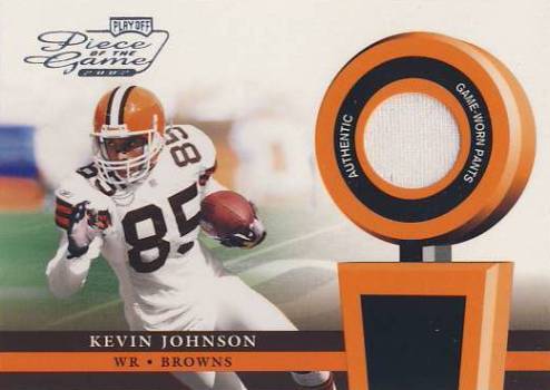 2002 Playoff Piece of the Game Materials #33P Kevin Johnson Pants
