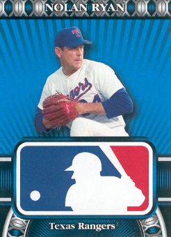 2010 Topps Logoman HTA #21 Nolan Ryan Texas Rangers  