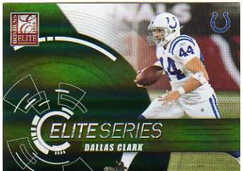 2010 Donruss Elite Series Green #7 Dallas Clark
