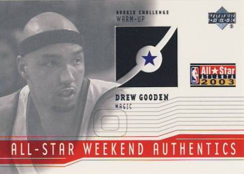 2003-04 Upper Deck All-Star Weekend Authentics #ASDG Drew Gooden