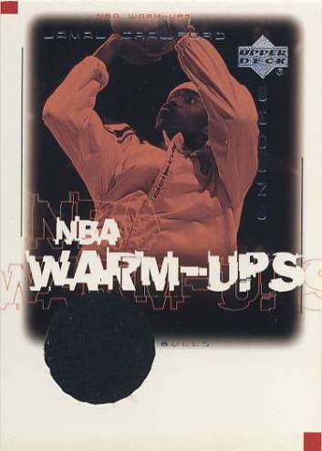 2000-01 Upper Deck Encore NBA Warm-Ups #JCW Jamal Crawford