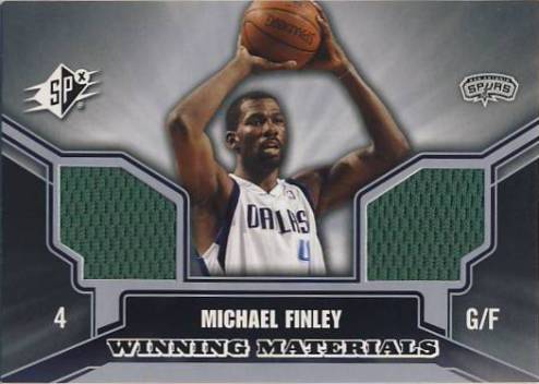 2005-06 SPx Winning Materials #MF Michael Finley