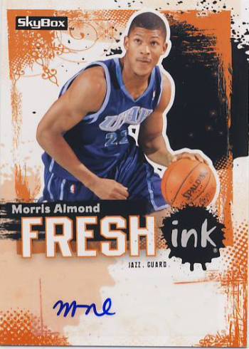 2008-09 SkyBox Fresh Ink #FIMA Morris Almond