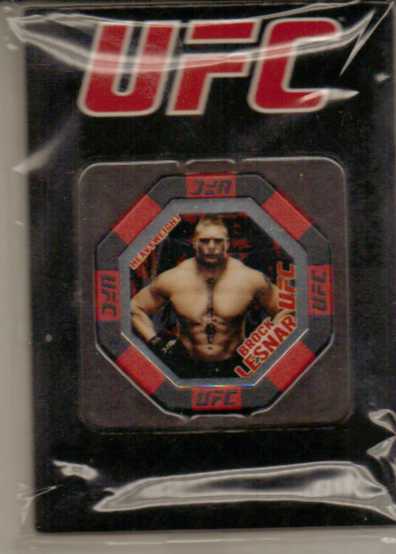 2010 Topps UFC Main Event Octagon Chips #1 Brock Lesnar