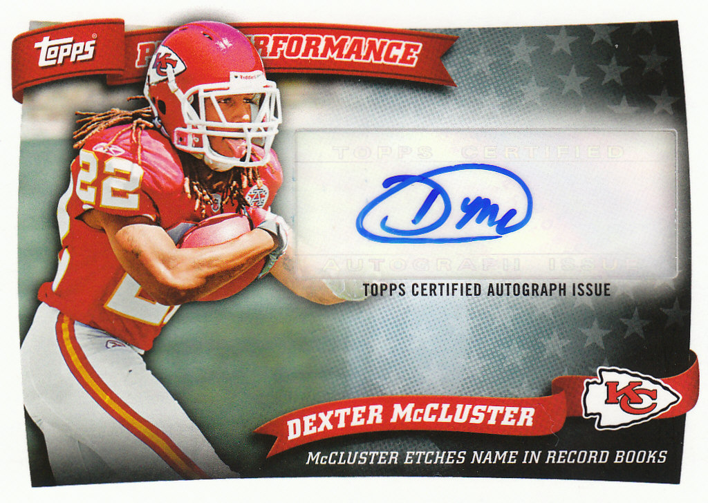 2010 Topps Football "Peak Performance" Autograph Cards - Picture 7 of 10