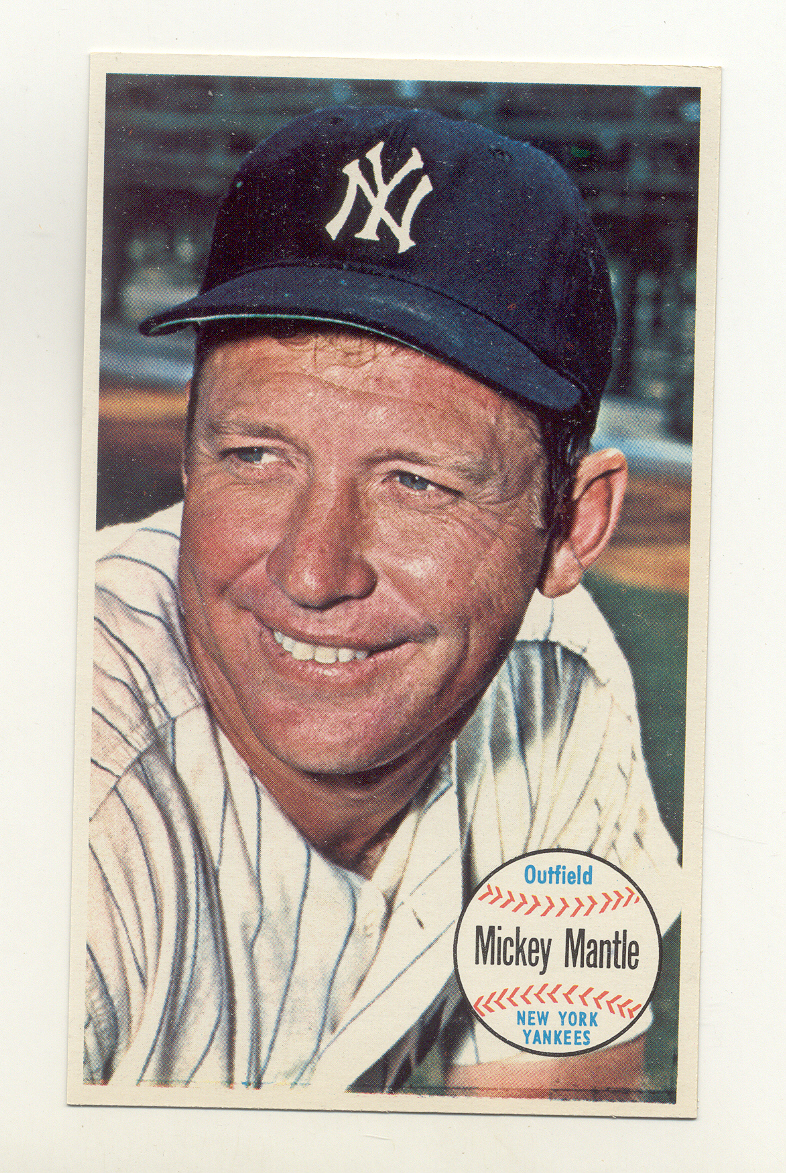 1964 Topps Giants   Mickey Mantle