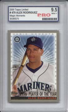 2000 Topps Limited #479C A.Rodriguez MM 1996 POY
