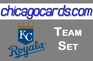 2010 KC Royals Topps Chrome 4-Card Team Set Kila Ka'Aihue RC 
