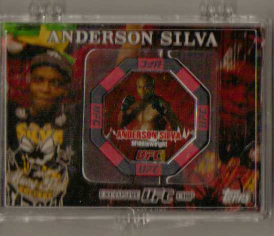 2010 Topps UFC Octagon Chips #17 Anderson Silva