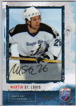 2006-07 Be A Player Autographs #34 Martin St. Louis