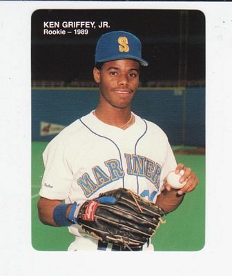 1989 Mothers Ken Griffey Jr Rookie Year Card