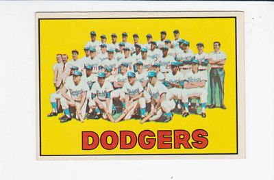 1967 Topps #503 Los Angeles Dodgers TC