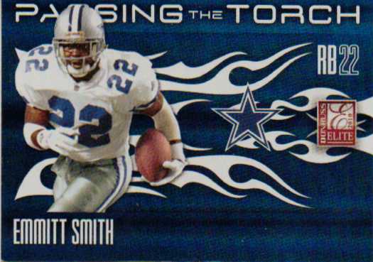 2001 Donruss Elite Throwback Threads Emmitt Smith Autograph Jersey Serial  #6/100 at 's Sports Collectibles Store