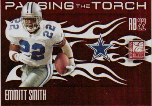 : Emmitt Smith & Felix Jones football card (Dallas