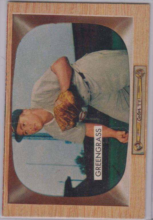 1955 Bowman #49 Jim Greengrass