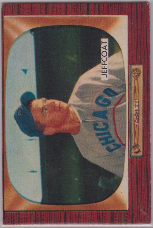 1955 Bowman #223 Hal Jeffcoat