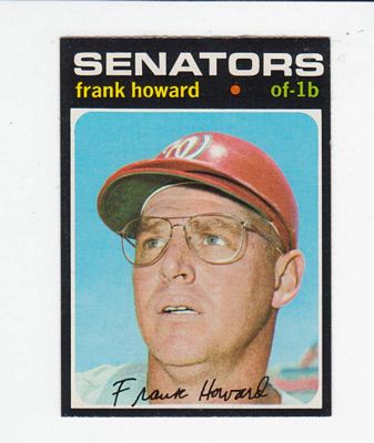 1971 Topps #620 Frank Howard