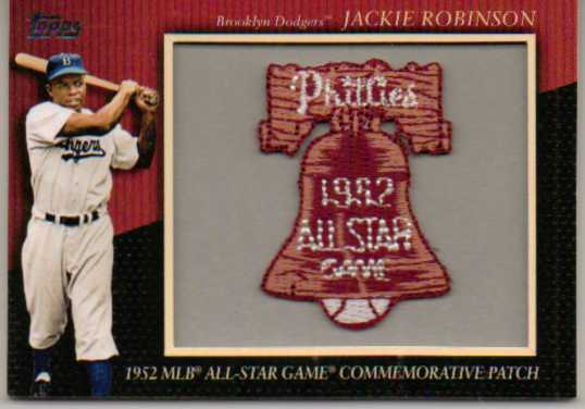 2010 Topps Commemorative Patch #MCP91 Jackie Robinson