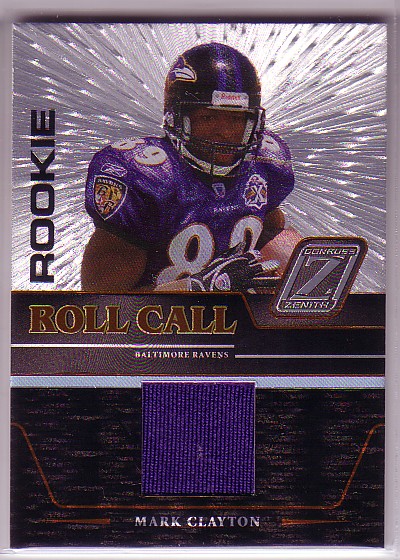 2005 Zenith Rookie Roll Call Jerseys FOOTBALL You Pick - Picture 9 of 19