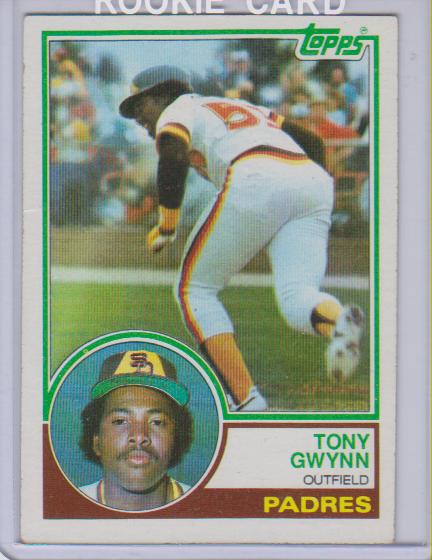 1983 Topps #482 Tony Gwynn RC