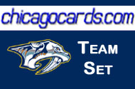 Nashville Predators 2010-11 Score 16-card Team Set with Rookies