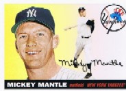 2011 Topps Lost Cards #LC8 Mickey Mantle 55T