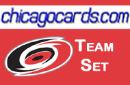 Carolina Hurricanes 2010-11 Score 17-card Team Set with Rookies