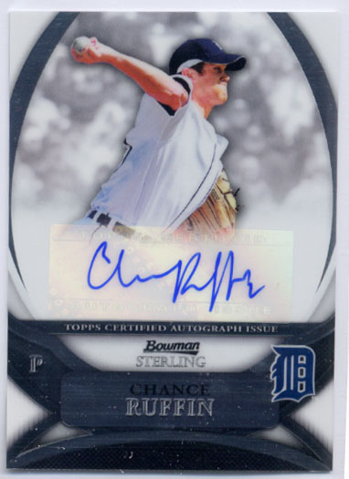 2010 Bowman Sterling Prospect Autographs #CR Chance Ruffin