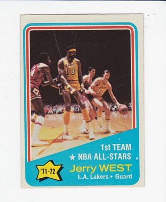 1972-73 Topps #164 Jerry West AS