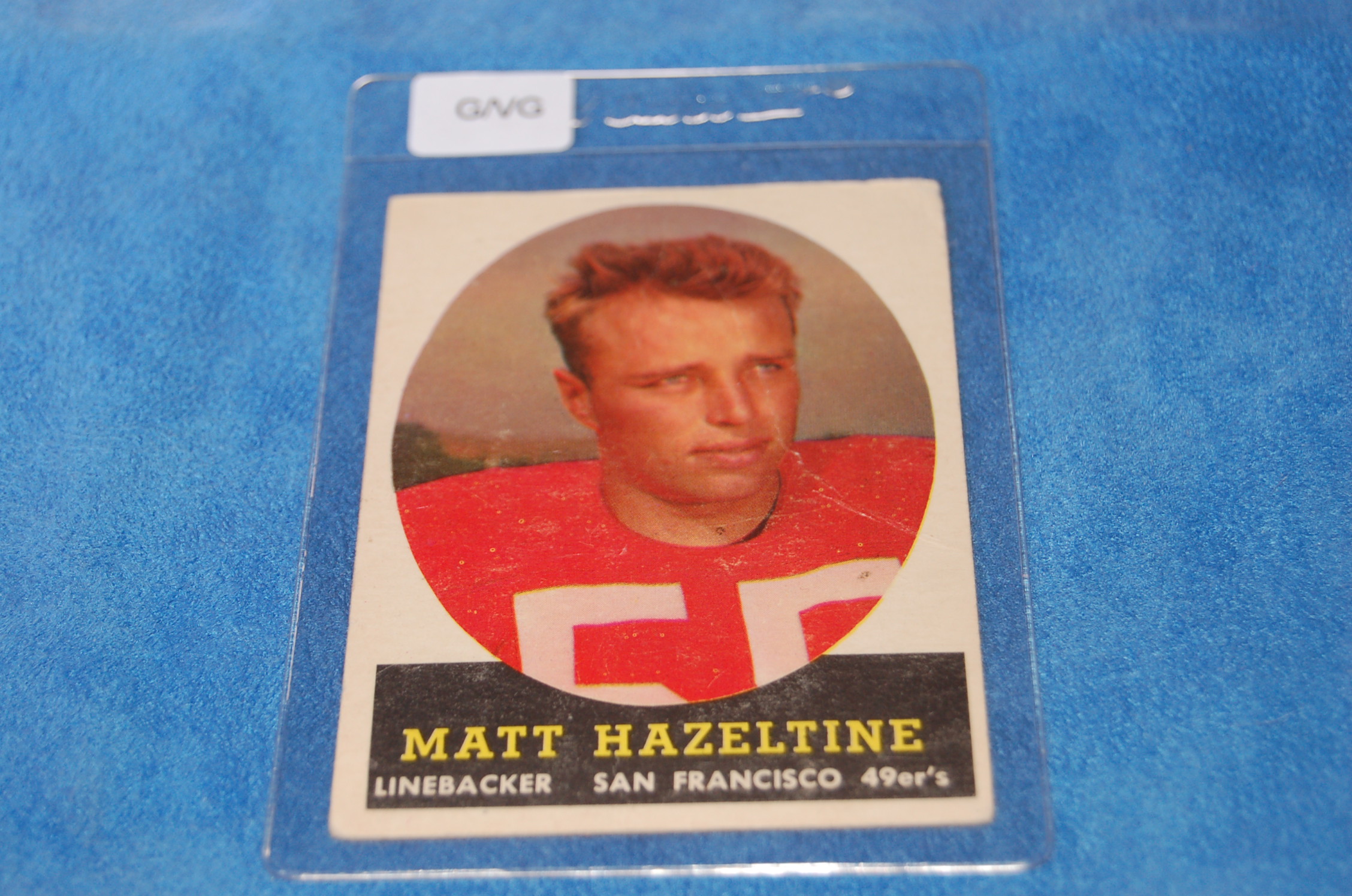 1958 Topps #100 Matt Hazeltine RC