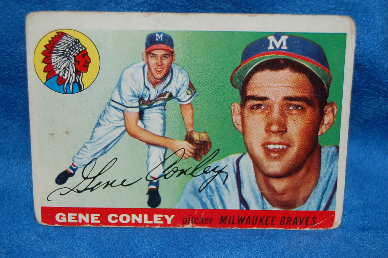 1955 Topps #81 Gene Conley