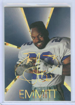 1994-95 Sports Stars USA Gold Replica Signature Card #171 Emmitt