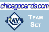 2010 Topps T-206 Tampa Bay Rays 11-Card Team Set with Rookies