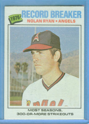 1977 Topps #234 Nolan Ryan RB