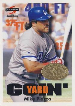 1997 Score Hobby Reserve #HR501 Mike Piazza GY