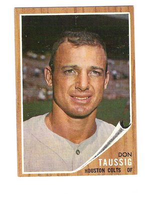 1962 Topps #44 Don Taussig RC
