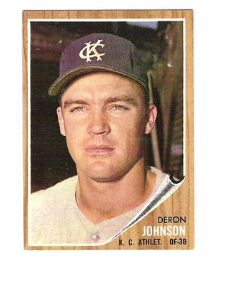 1962 Topps #82 Deron Johnson