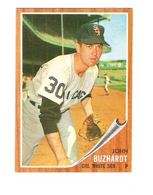 1962 Topps #555 John Buzhardt SP