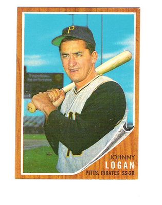 1962 Topps #573 Johnny Logan
