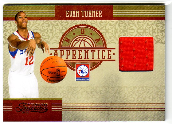 2010-11 Timeless Treasures NBA Apprentice Materials #2 Evan Turner